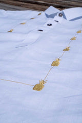 Pineapple Everyday Barong in White