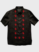 Bayani Art KA Everyday Barong in Black