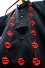 Bayani Art KA Everyday Barong in Black