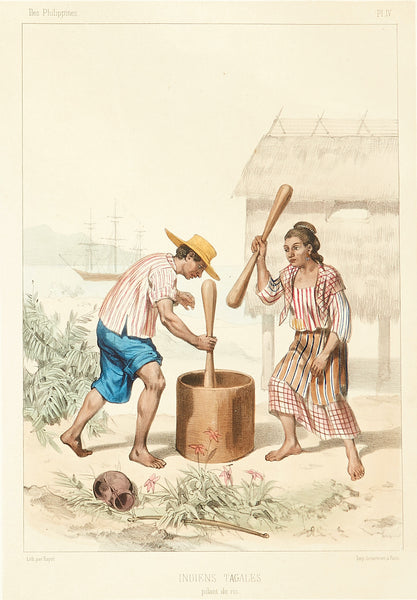 Journey of the Barong Tagalog, Addendum Part 10.12: 19th Century French Artist Illustrations of Life in the Philippines