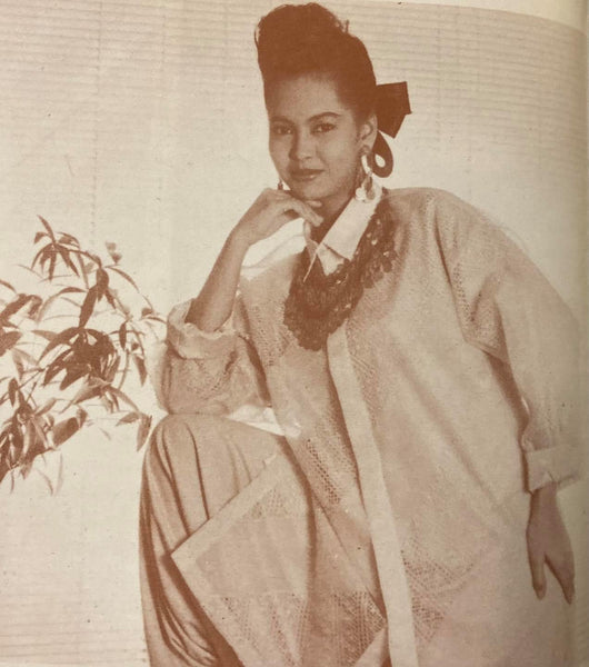 Journey of the Barong Tagalog, 20th Century Philippines Part 23: Renee Salud