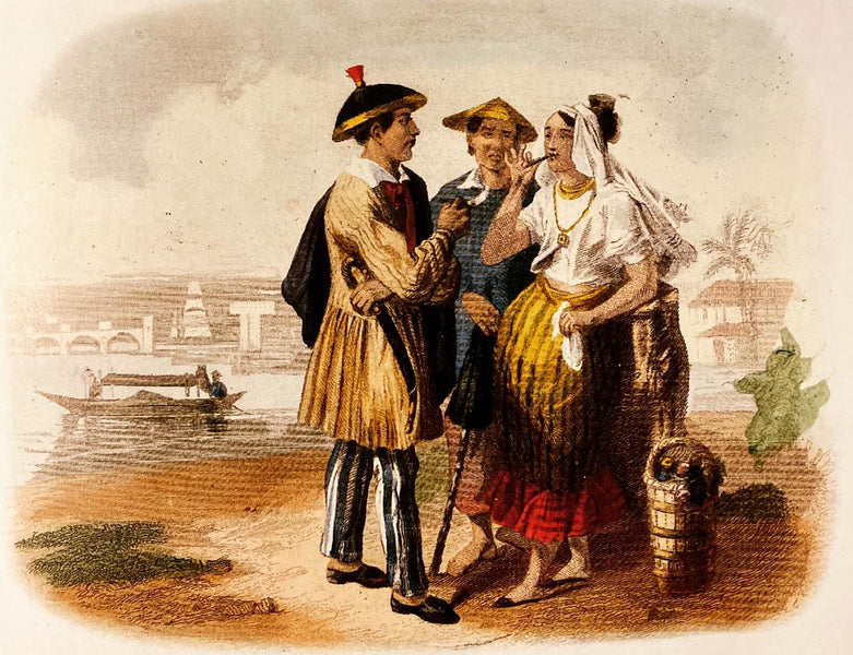 Journey of the Barong Tagalog, Addendum Part 10.18: 19th Century French Artist Illustrations of Life in the Philippines