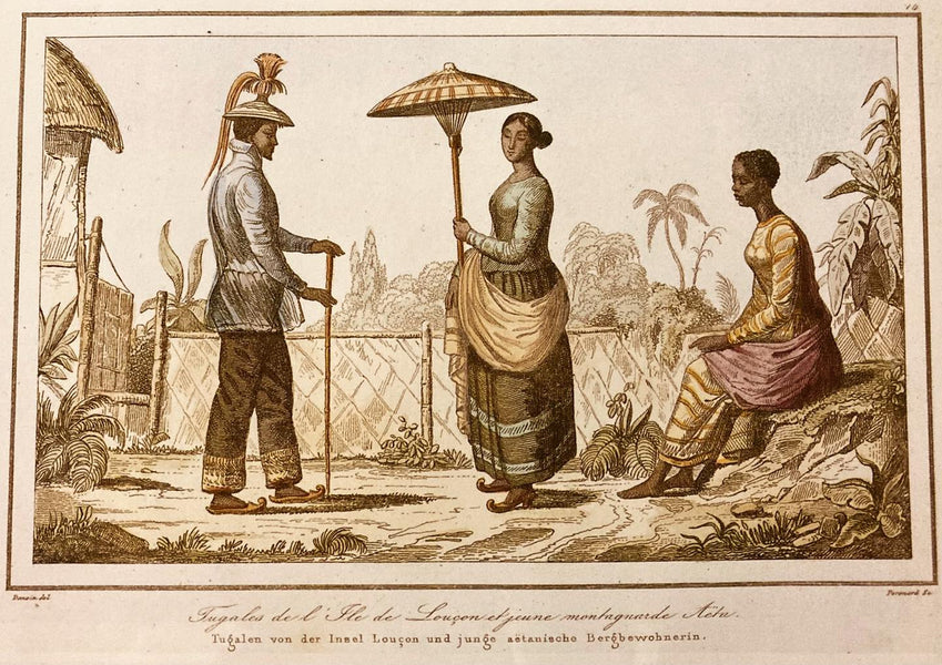 Journey of the Barong Tagalog, Addendum Part 10.7: 19th Century French Artist Illustrations of Life in the Philippines