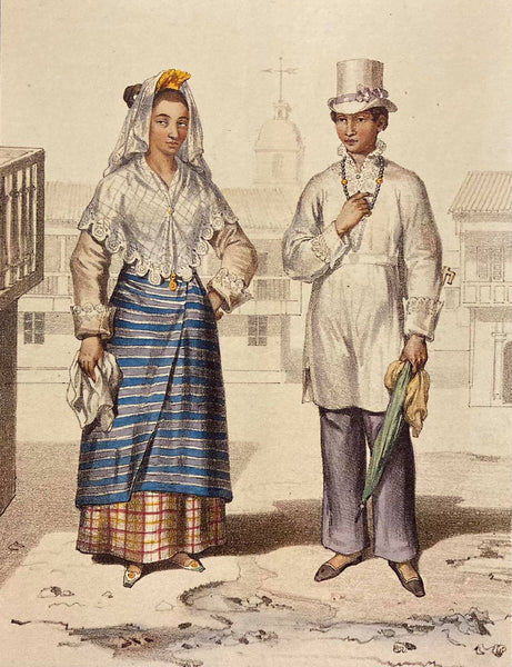 Journey of the Barong Tagalog, Addendum Part 10.16: 19th Century French Artist Illustrations of Life in the Philippines