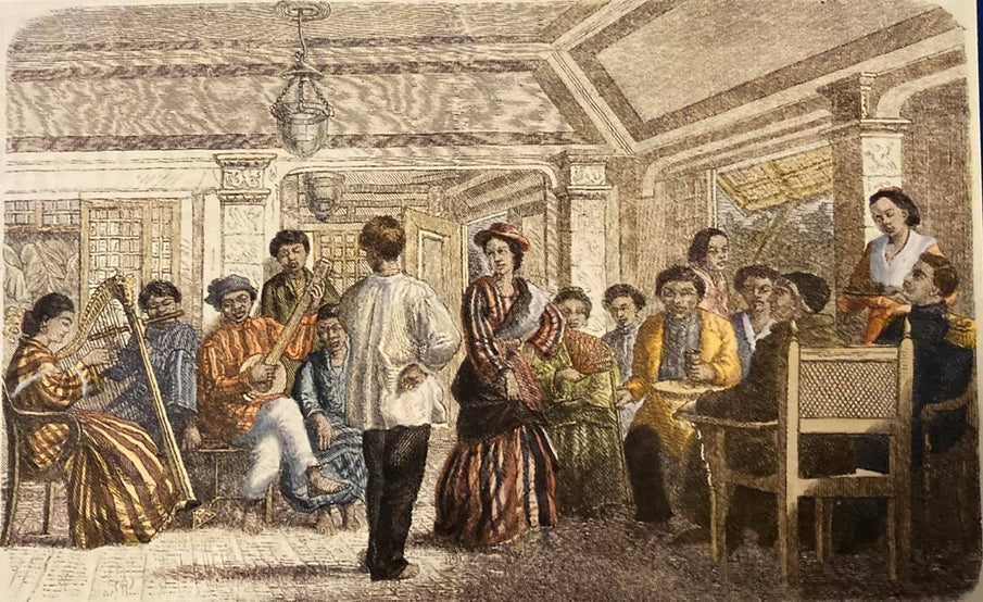 Journey of the Barong Tagalog, Addendum Part 15.4: 19th Century German Artist Illustrations of Life in the Philippines