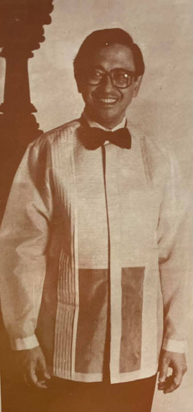 Journey of the Barong Tagalog, 20th Century Philippines, Part 16: Ben Farrales