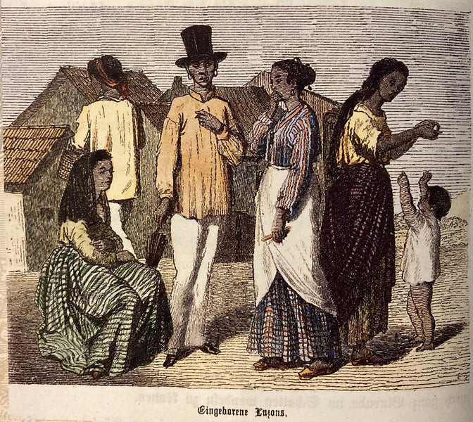 Journey of the Barong Tagalog, Addendum Part 14.2: 19th Century Austrian Artist Illustrations of Life in the Philippines